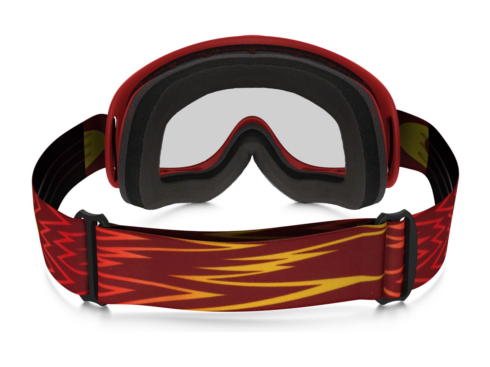 Oakley XS O Frame MX, shockwave red/yellow/Lens: clear - Bild 3
