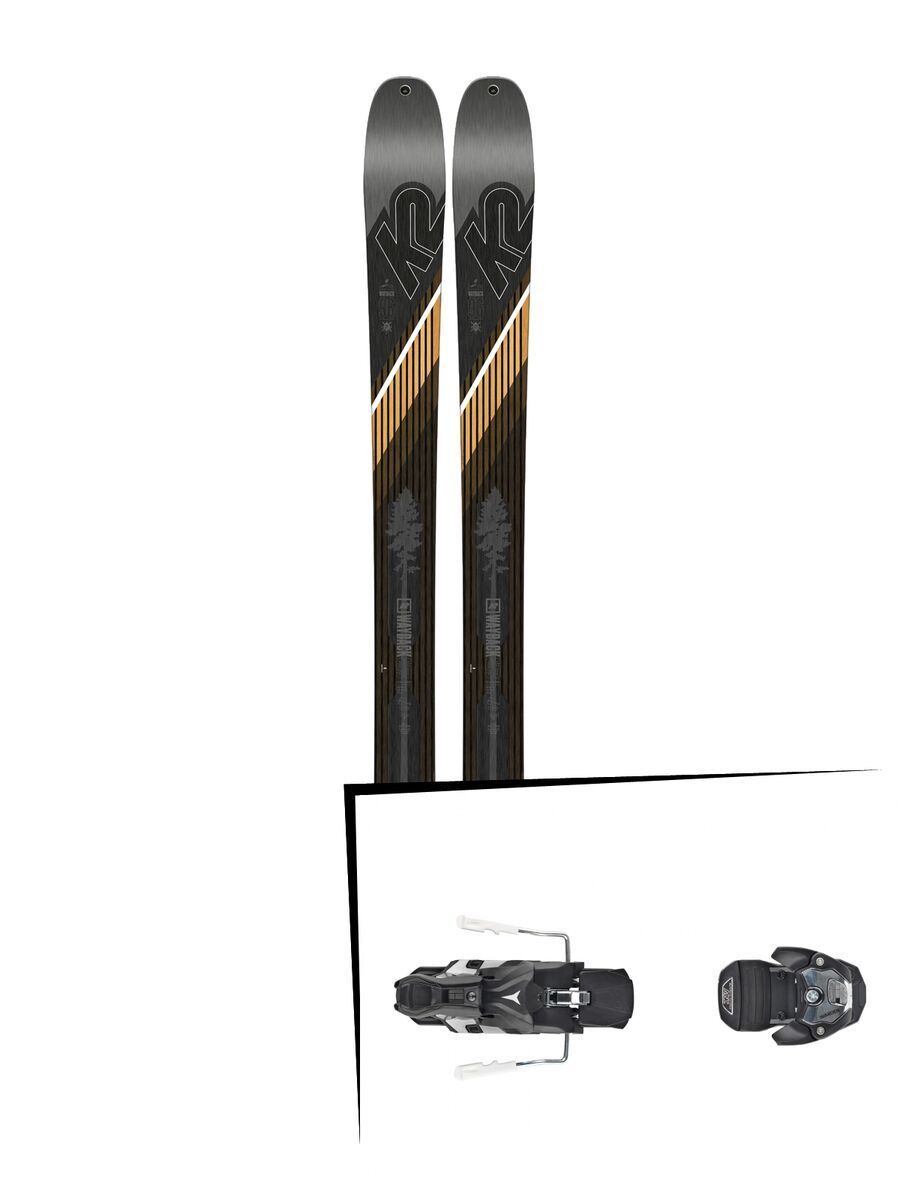 Set: K2 SKI Wayback 96 2019 + Atomic Warden MNC 13 black/black - Bild 1