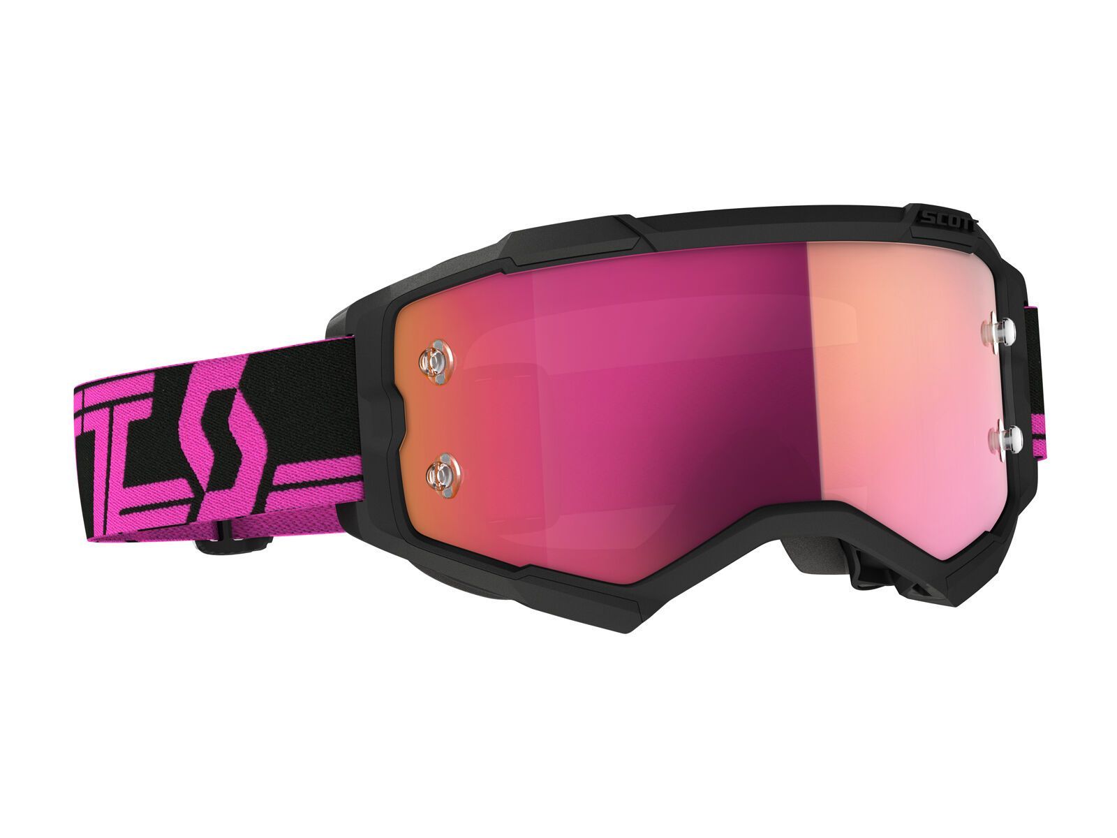 Scott Fury Goggle Pink Chrome Works, black/pink - Bild 1