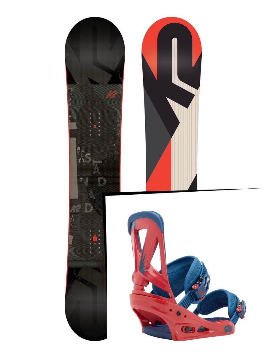 Set: K2 Standard Wide 2018 + Burton Custom Radish - Bild 1