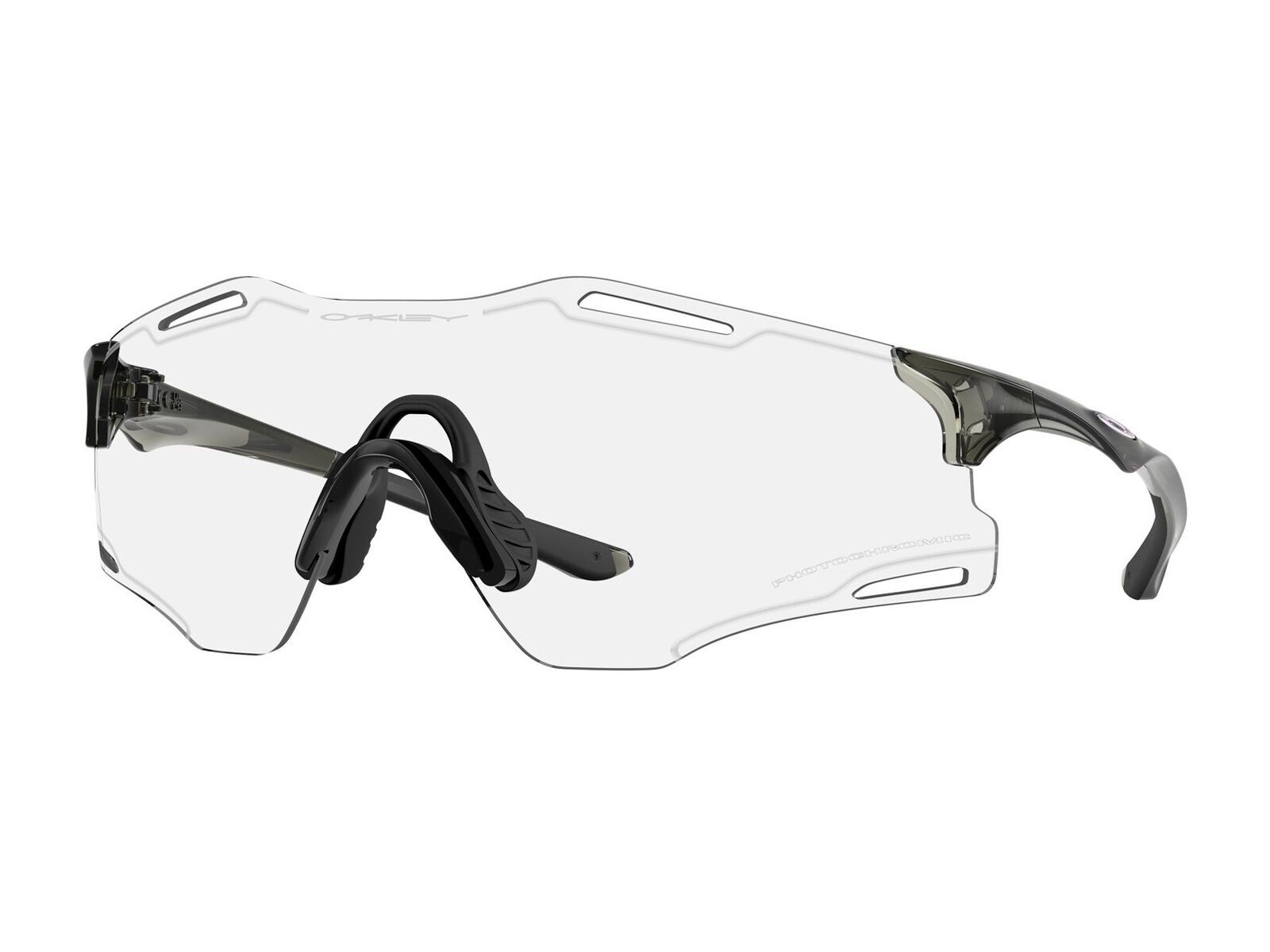 Oakley Cybr Zero Cyber Collection, Clear To Black Iridium Photochromic  / trans grey smoke - Bild 1
