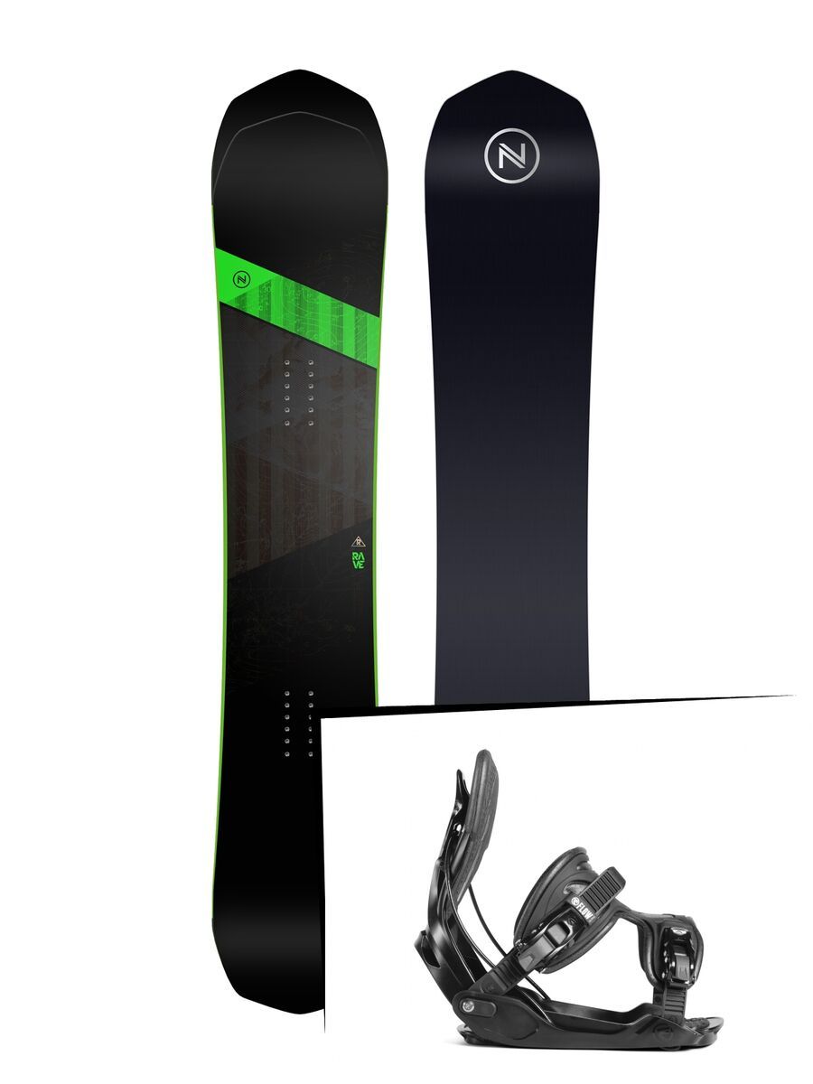 Set: Nidecker Rave 2019 + Flow Alpha (2226572S) - Bild 1