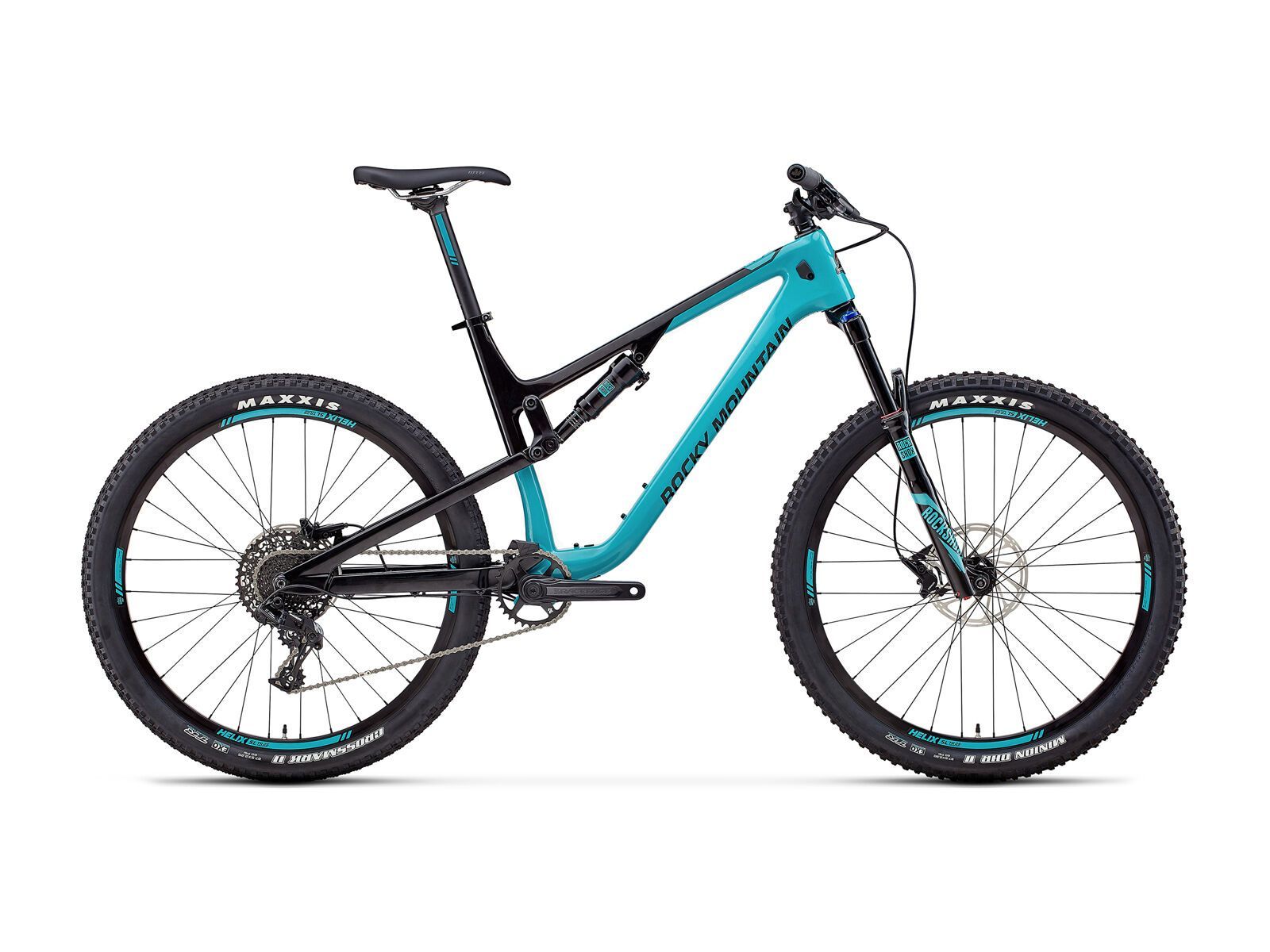 Rocky Mountain Thunderbolt Carbon 30, billy ocean/black - Bild 1