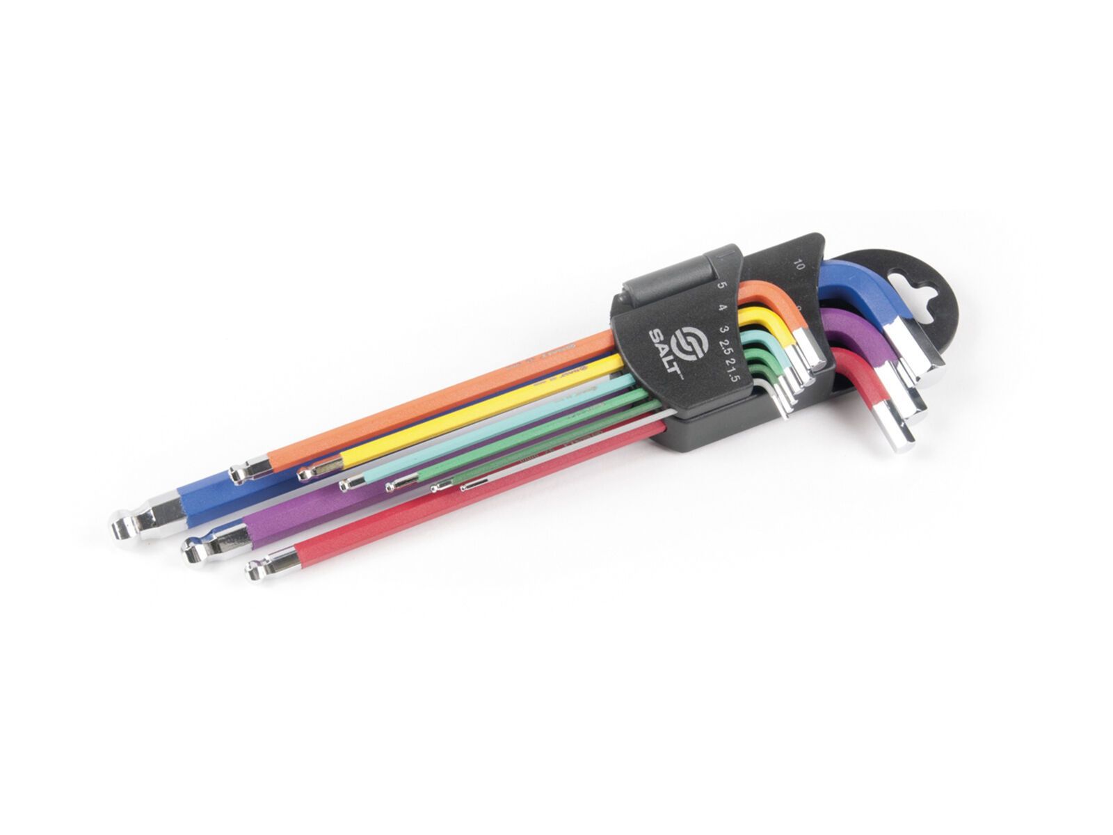 Salt Innensechskantschlüssel-Set 1,5 - 10 mm, bunt - Bild 1