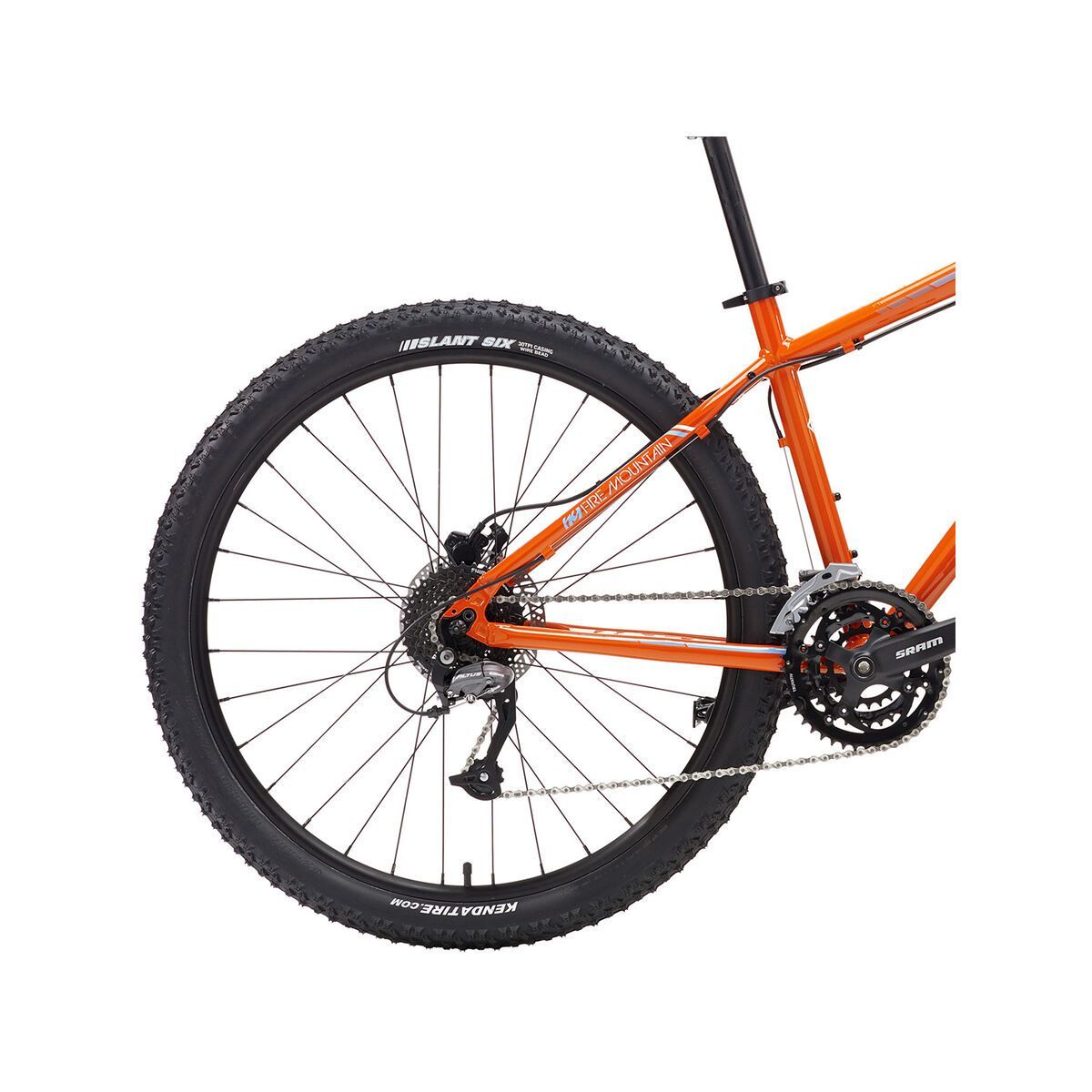 Kona Fire Mountain 27.5, gloss orange/white/cyan - Bild 4