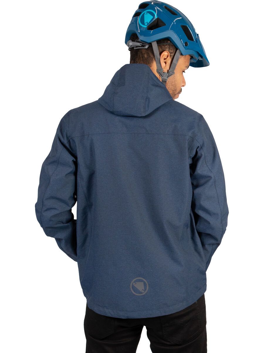 Endura Hummvee Wasserdichte Kapuzenjacke, ink blue - Bild 9