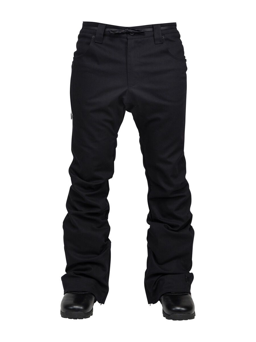 Nitro L1 Skinny Denim Pants, black overdye denim - Bild 1