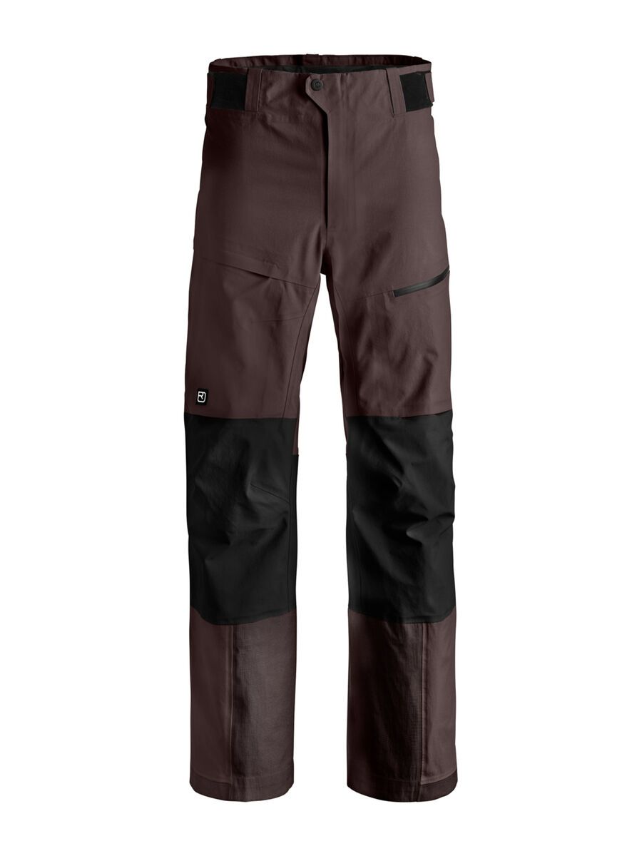Ortovox Ravine Free 3L Pants M, dark chestnut - Bild 1