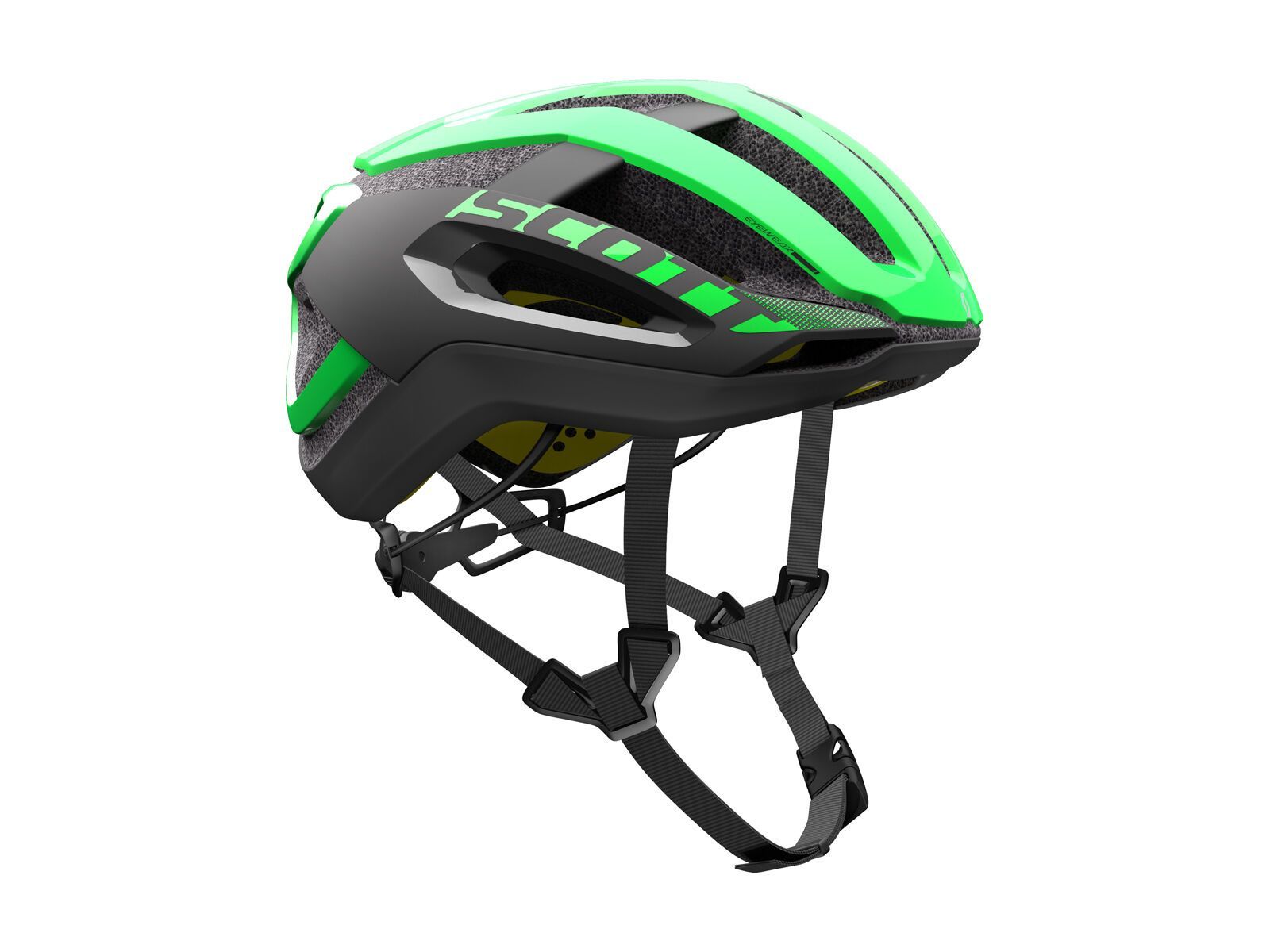 Scott Centric Plus Helmet, green flash/black - Bild 1