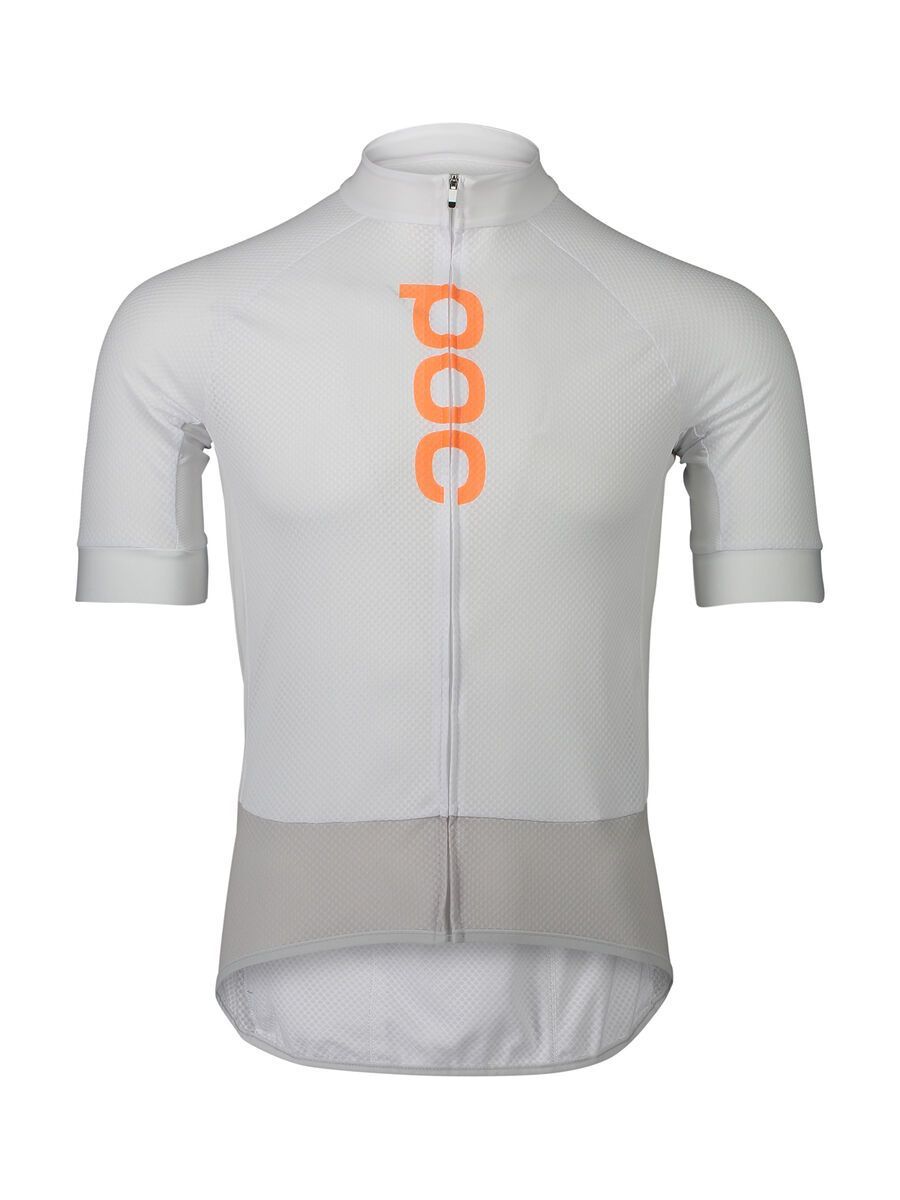 POC M's Essential Road Logo Jersey, hydrogen white/granite grey - Bild 1