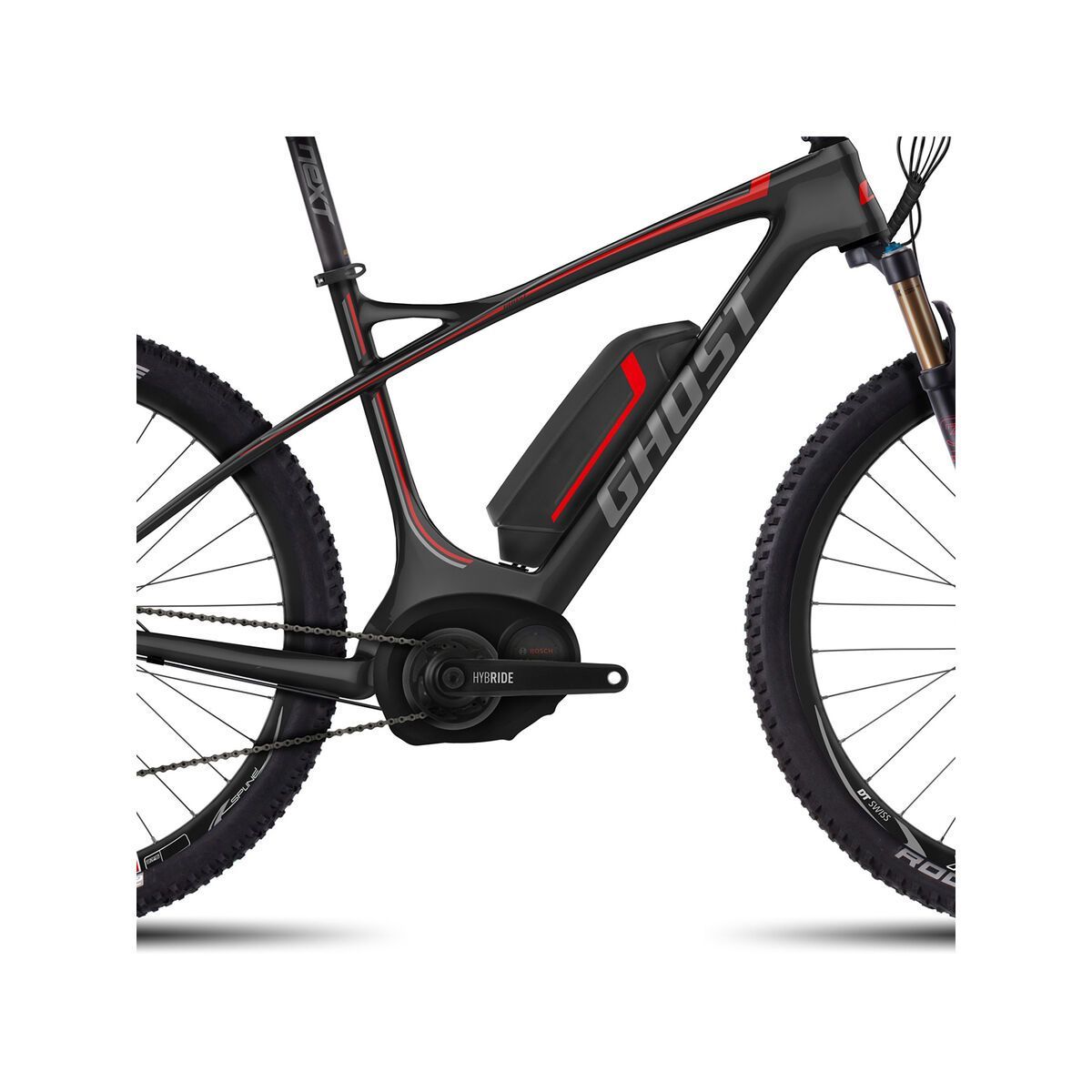 Ghost Teru LC 10, black/red/gray - Bild 3