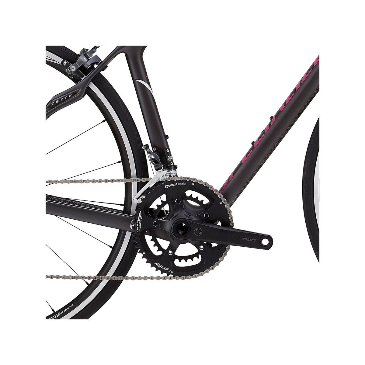 Specialized Ruby Comp, satin charcoal/white/pink - Bild 3