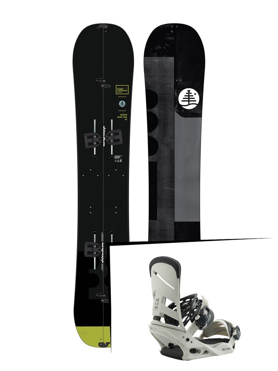 Set: Burton Family Tree Flight Attendant X Split 2019 + Burton Mission bone - Bild 1