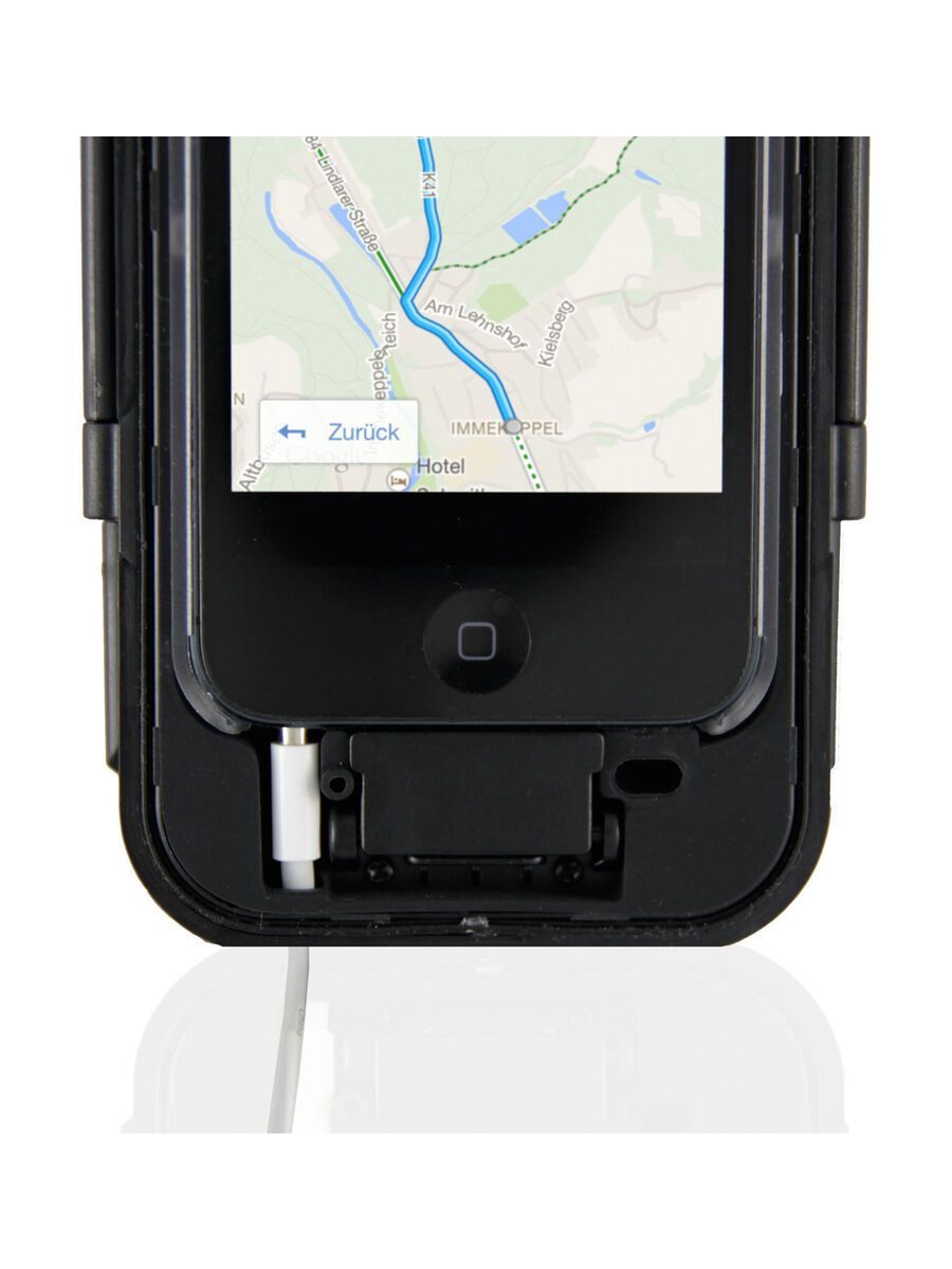 NC-17 Connect+ Iphone 5/5S Bike Case + Halterung und USB Ladekabel, black - Bild 2