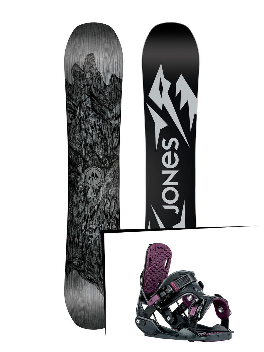 Set: Jones Ultra Mountain Twin 2019 + Flow Haylo (1908517S) - Bild 1