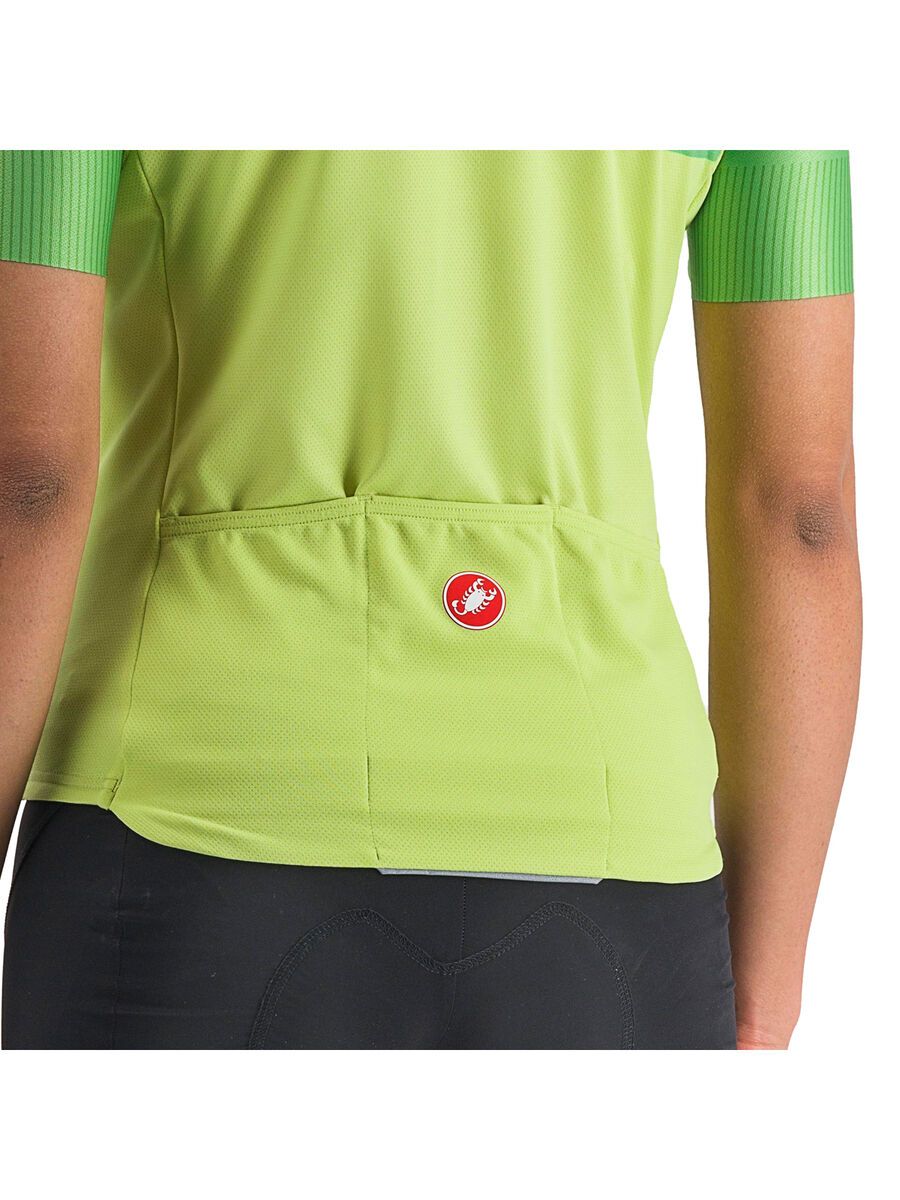 Castelli Velocissima Jersey, bright lime/absinthe - Bild 5
