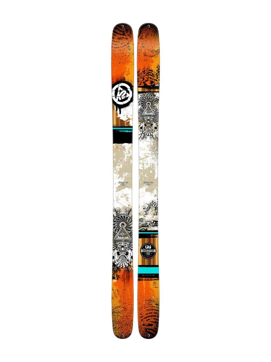 スキー 140cmK2 Shreditor 112 all terrain rocker K2 Shreditor 112 Skis 2016 | evo