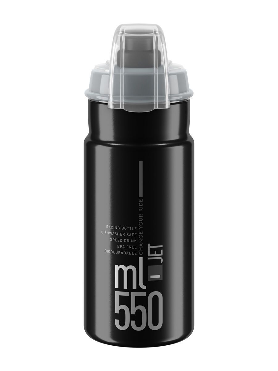 Elite Jet Plus - 550 ml, black/grey logo - Bild 1