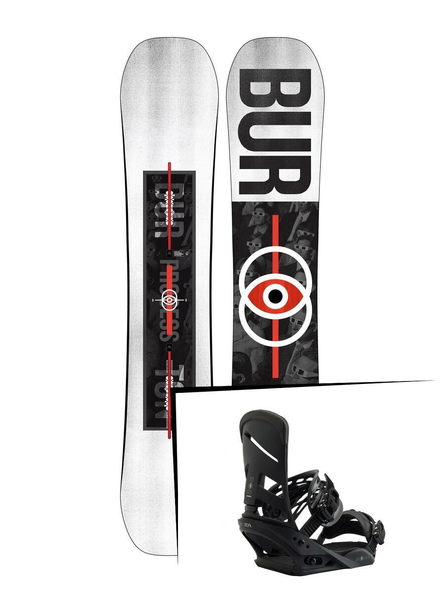 Set: Burton Process 2019 + Burton Mission blackish - Bild 1