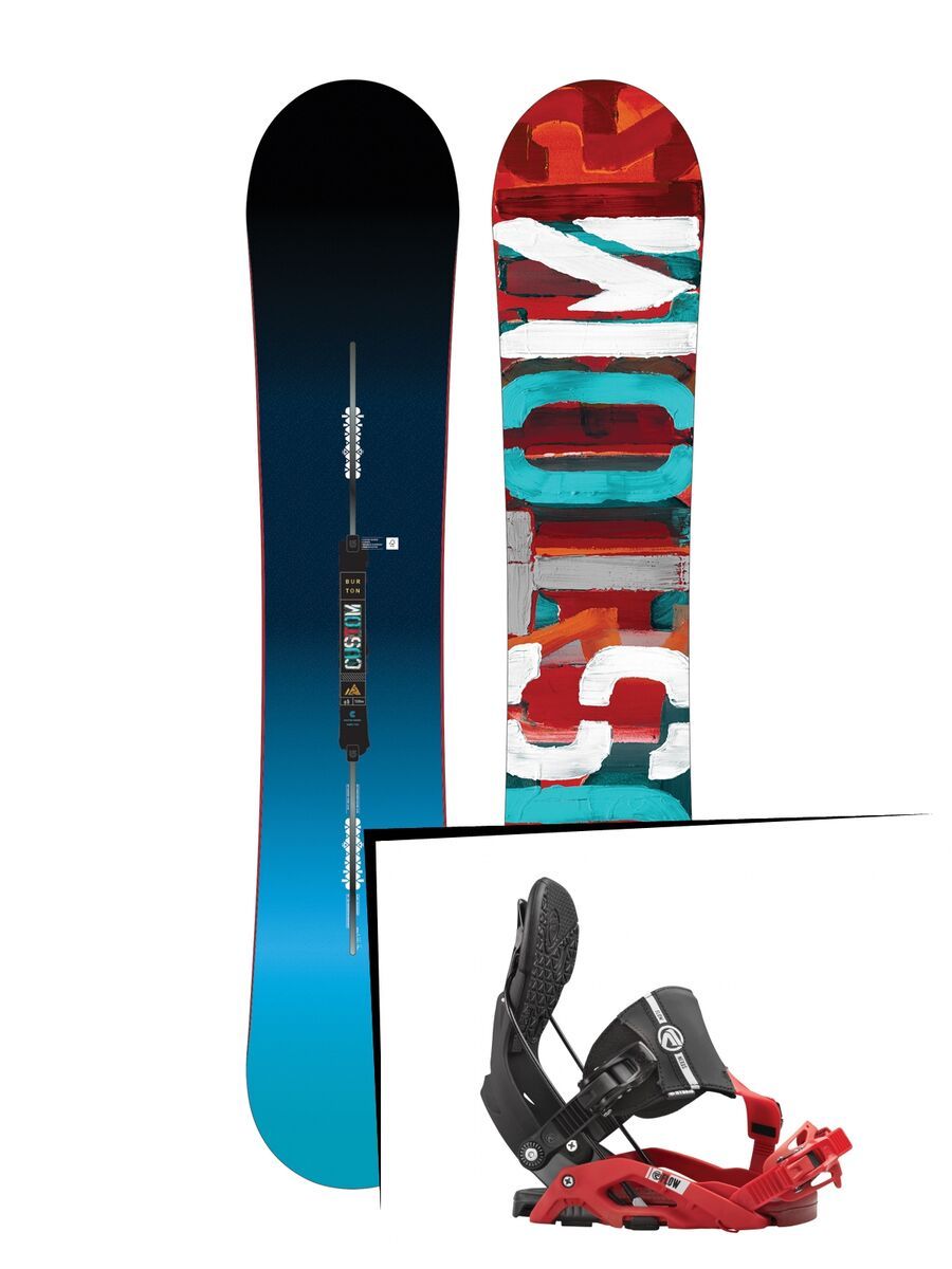 Set: Burton Custom 2017 + Flow Nexus Hybrid (1513169S) - Bild 1