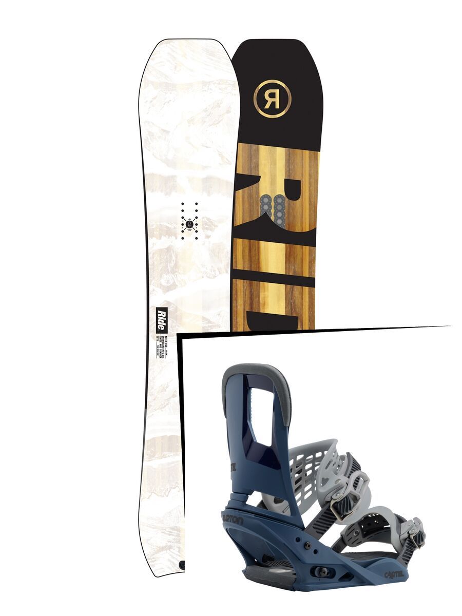 Set: Ride Alter Ego 2017 + Burton Cartel (1712706S) - Bild 1
