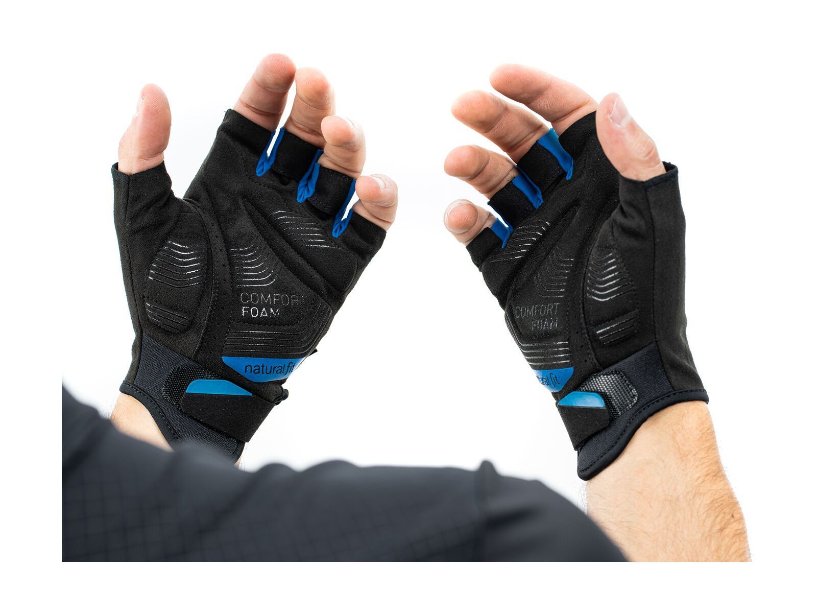 Cube Handschuhe Kurzfinger, black´n´blue - Bild 3