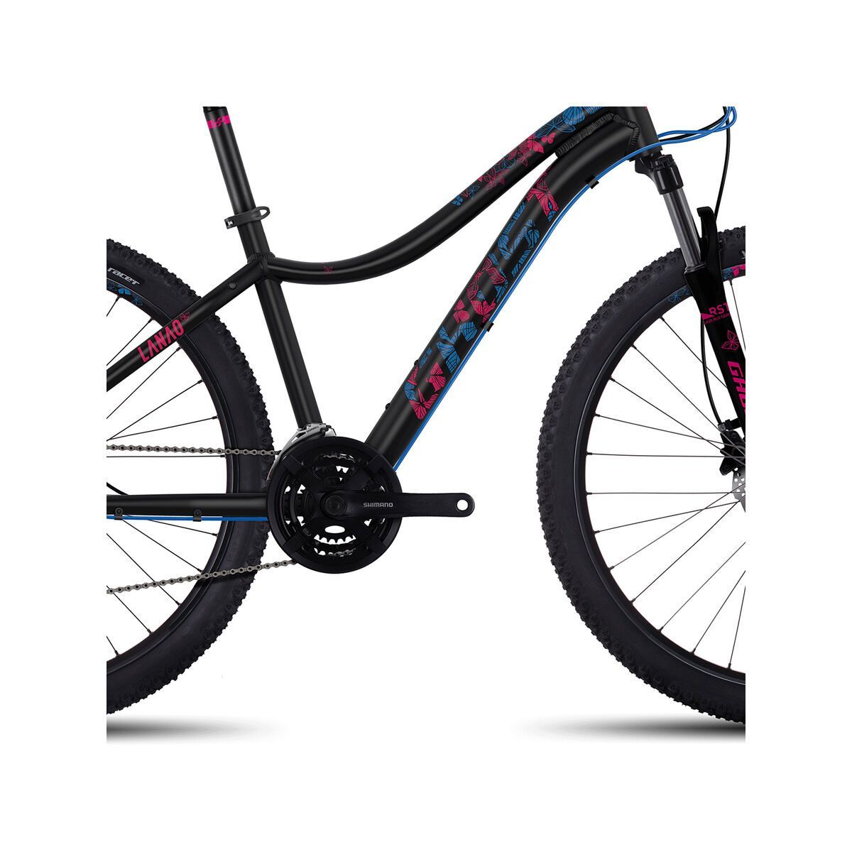 Ghost Lanao 2 AL 27.5, night black/riot blue/fuchsia pink - Bild 3