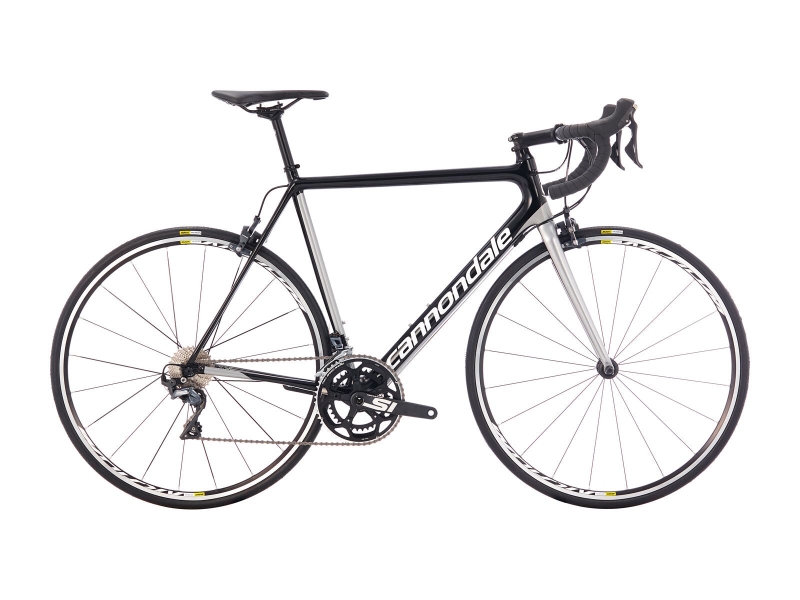 Cannondale SuperSix Evo Ultegra, jet black w/ ash gray and cashmere - gloss (BLK) - Bild 1