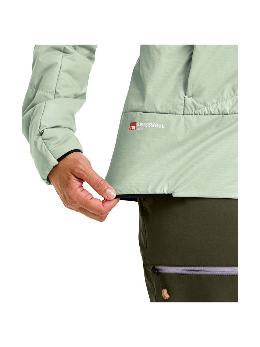 Ortovox Swisswool Piz Duan Jacket W, green acid - Bild 7