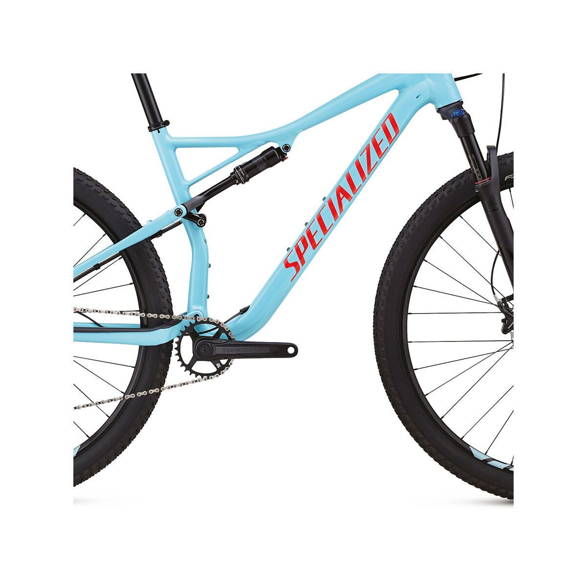 Specialized Epic Comp, gloss light blue/rocket red - Bild 5