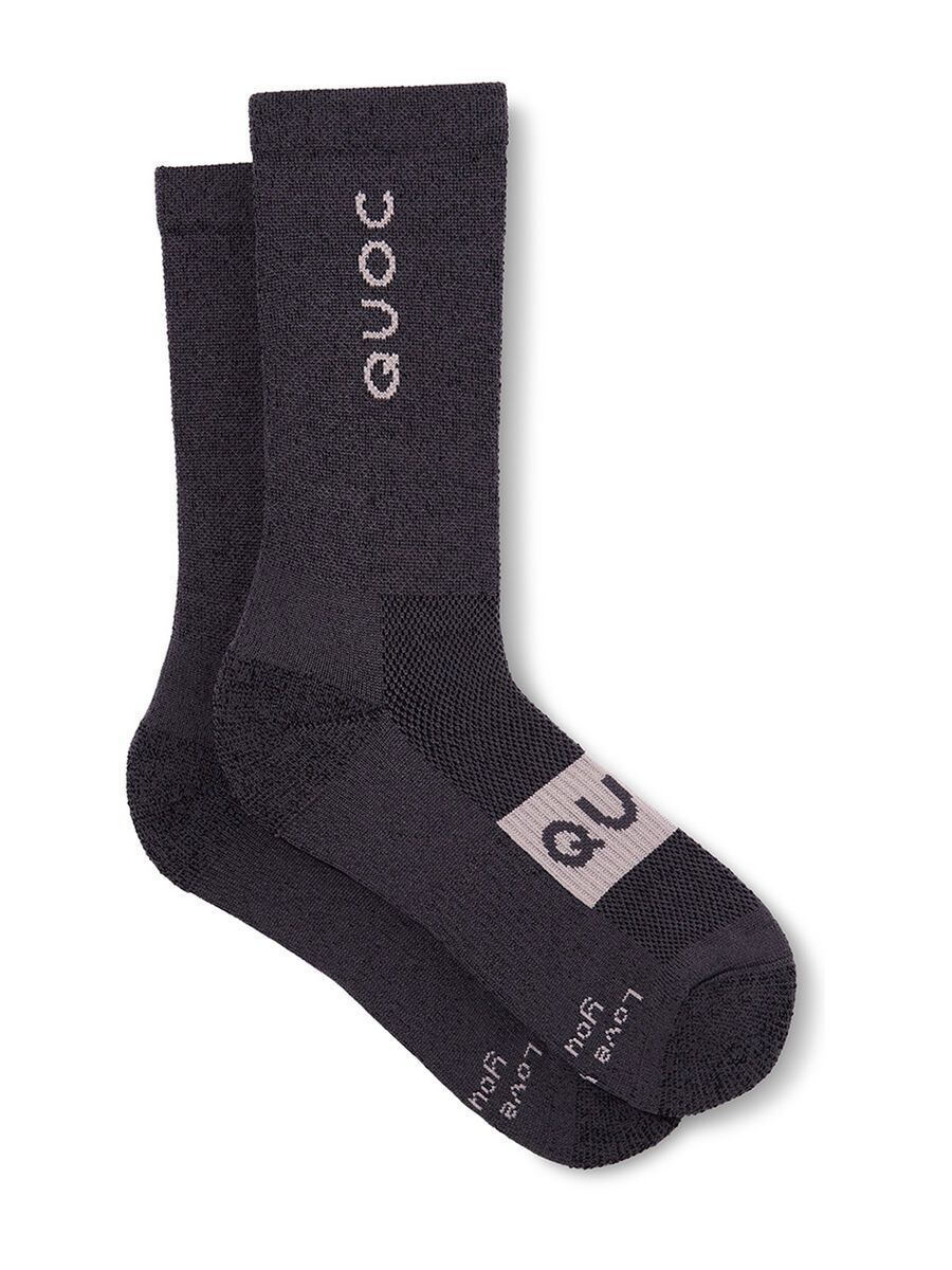 Quoc All Season Merino Wool Socks charcoal 38-41 QU-SOC-0004/27/S
