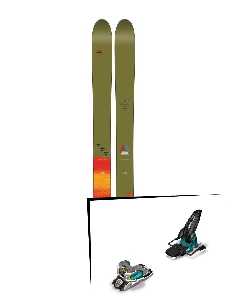 Set: Line Magnum Opus 2018 + Marker Jester 16 White/Black/Teal - Bild 1