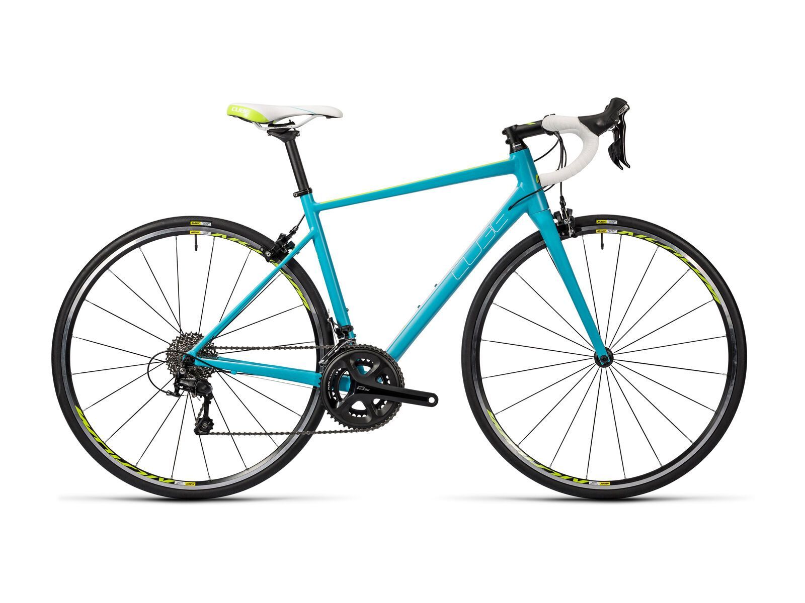 Cube Axial WLS Race, aqua´n´lime - Bild 1