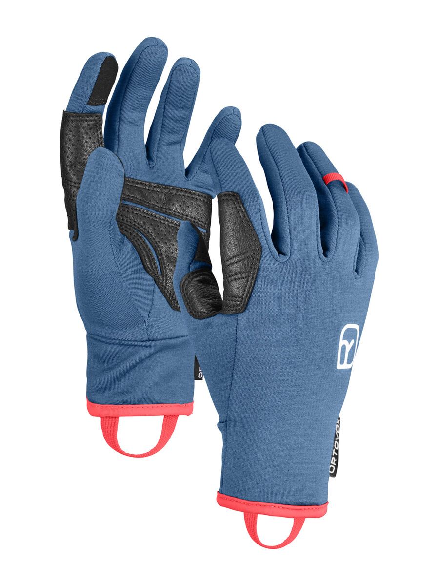 Ortovox Fleece Light Glove W, mountain blue - Bild 1