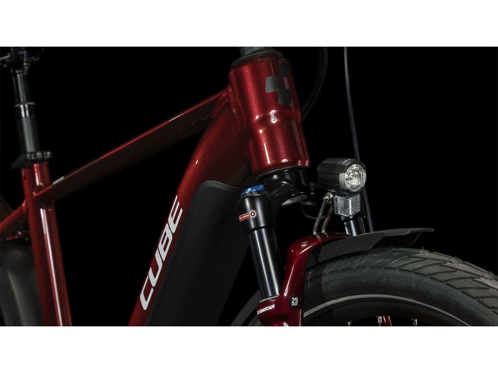 Cube Touring Hybrid EXC 625, red´n´white - Bild 6