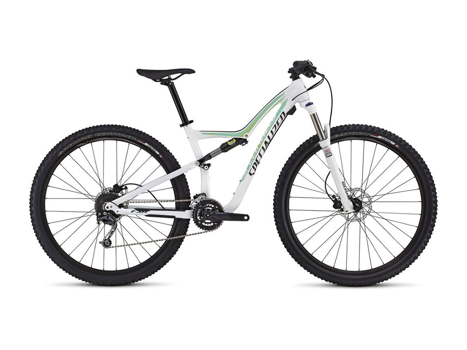 Specialized Rumor 29, gloss white/charcoal/hyper green - Bild 1