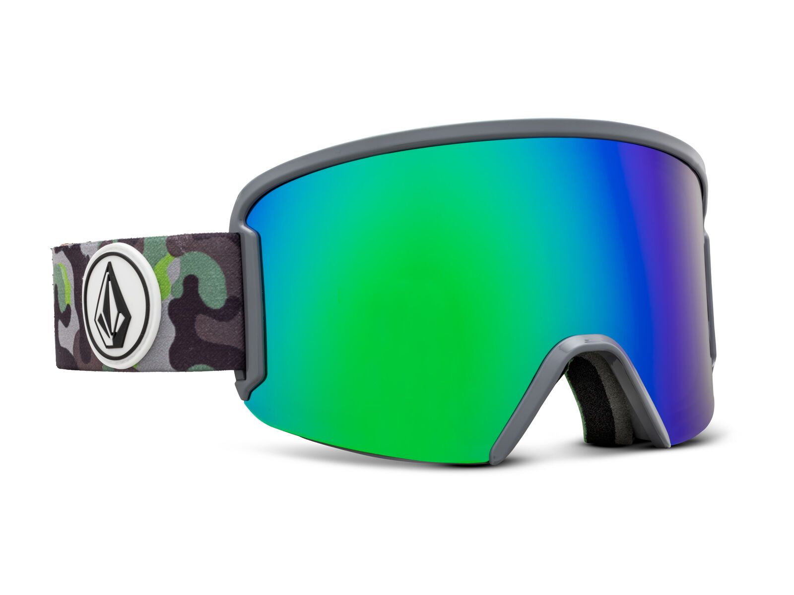 Volcom Garden - Green Chrome, camo lime - Bild 1