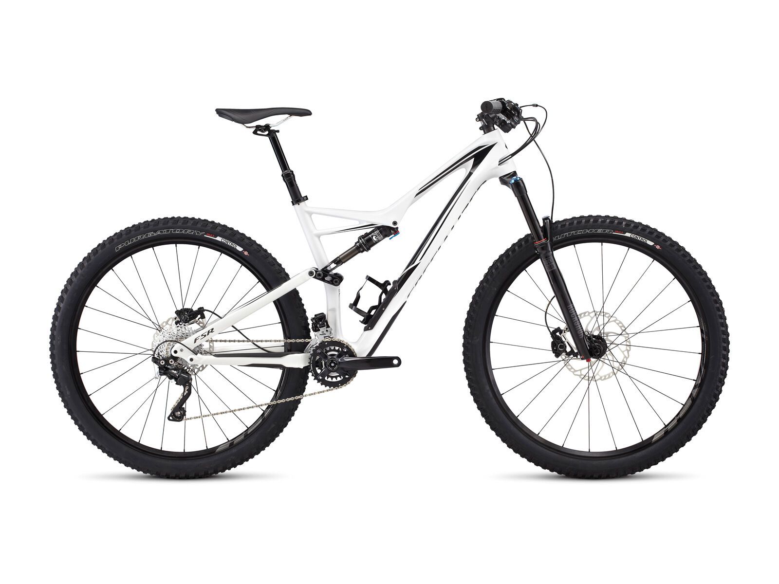 Specialized Stumpjumper FSR Comp Carbon 29, gloss white/black - Bild 1