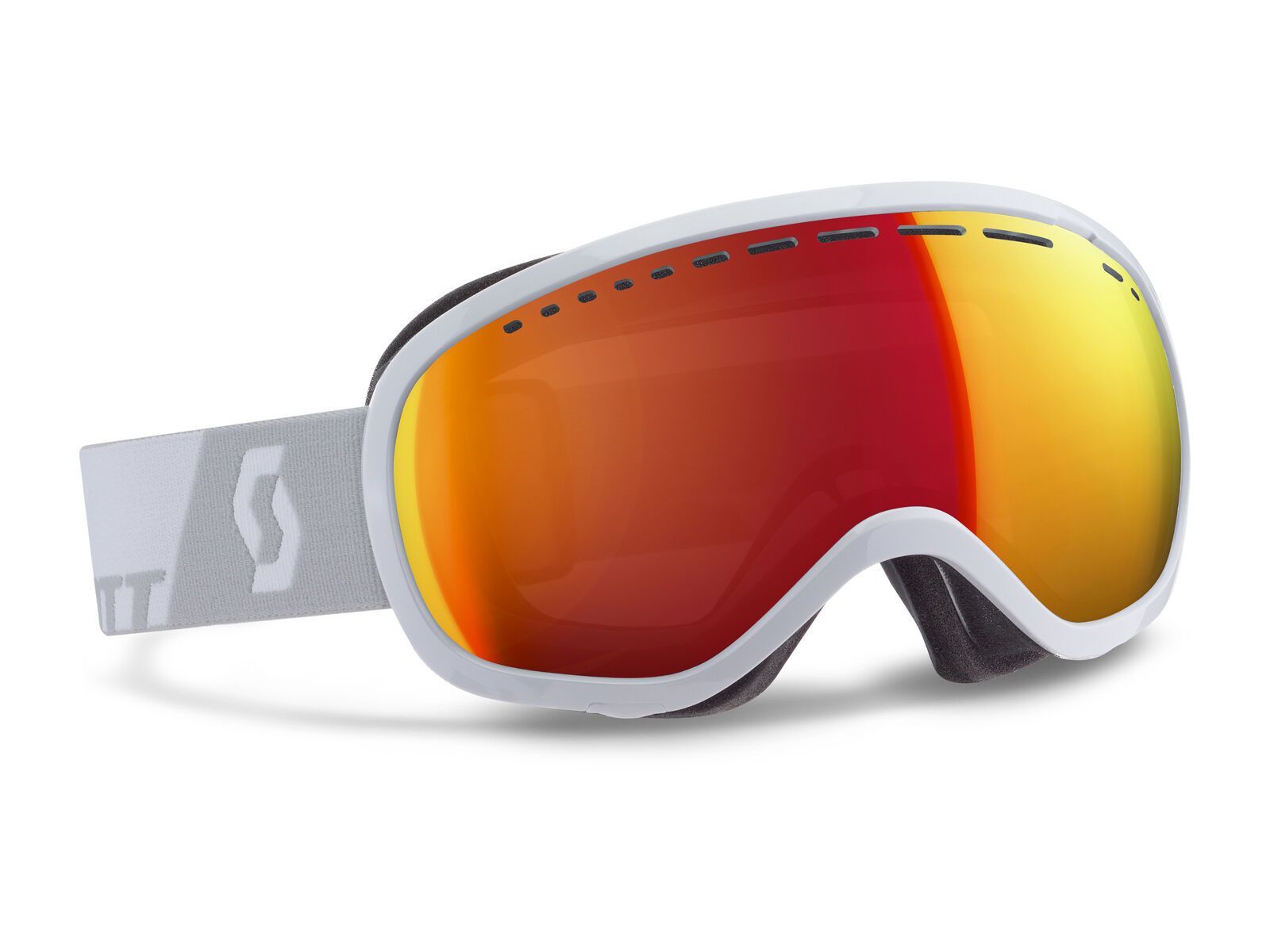 Scott Off-Grid, white/red chrome - Bild 1