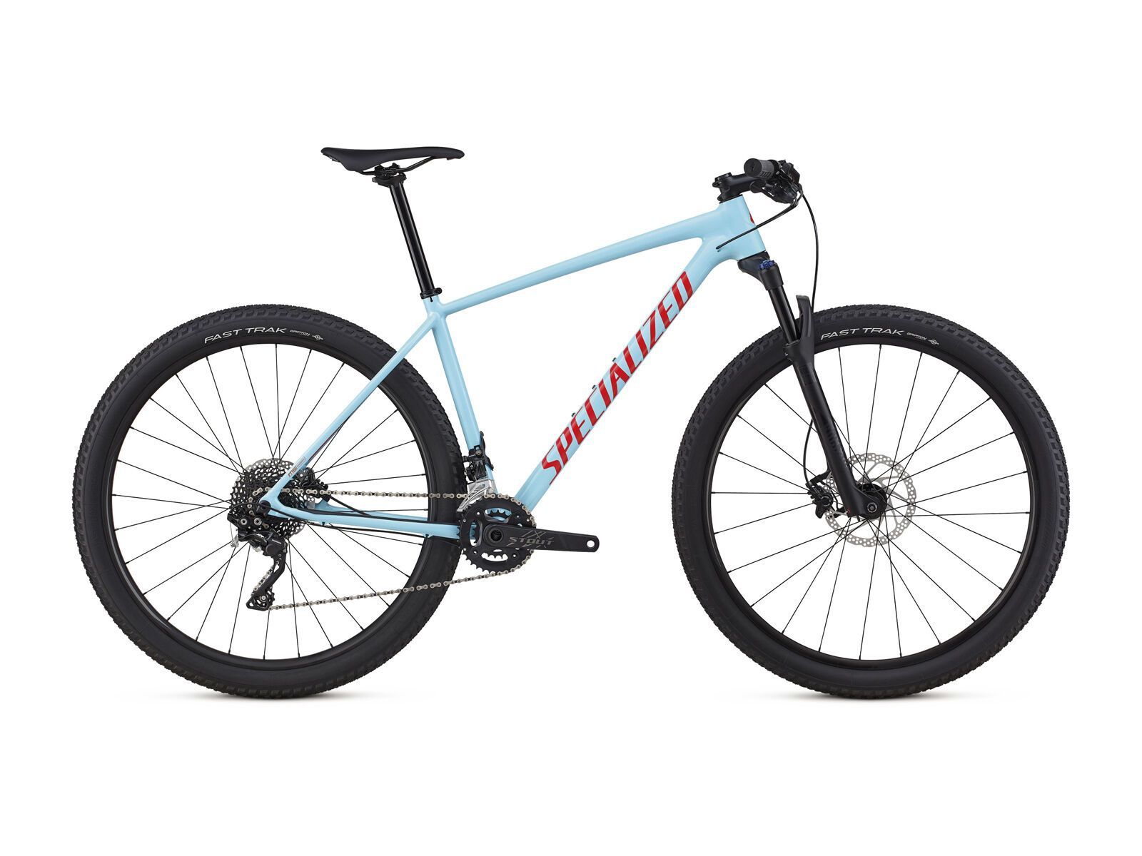 Specialized Chisel Comp, gloss light blue/rocket red - Bild 1