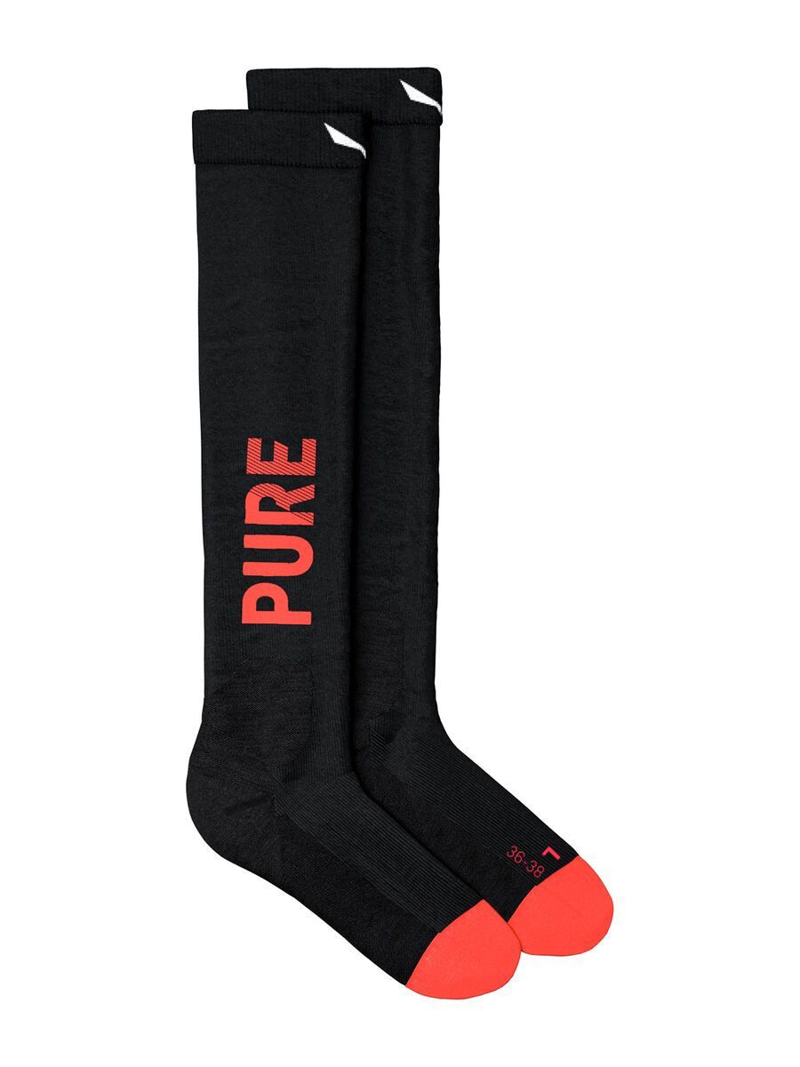 Salewa Sella Mountain Trainer Merino Kniestrümpfe Damen, black out - Bild 1