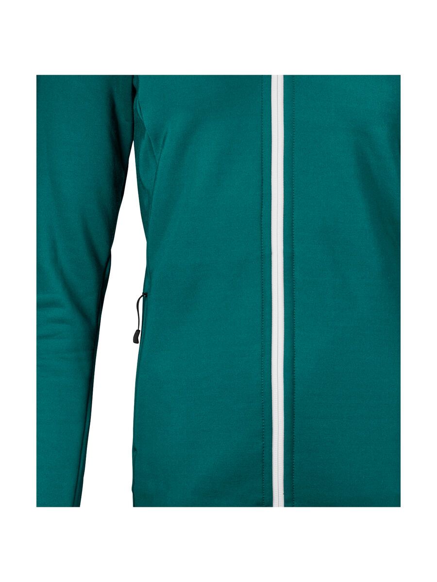 Ortovox Merino Fleece Plus Hoody W, pacific green - Bild 2
