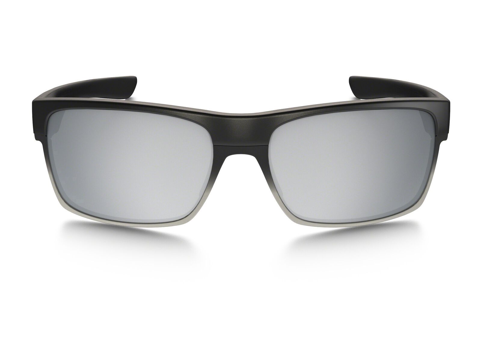 Oakley Twoface Machinist Collection Matte Black Lens Chrome Iridium Biker Boarder De