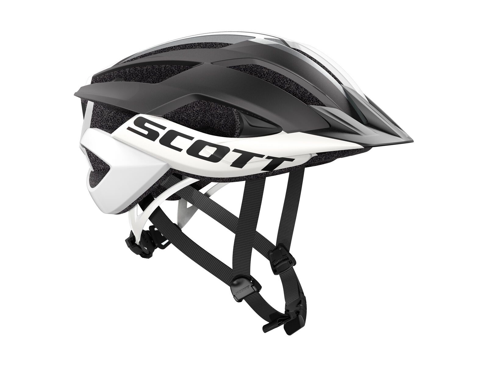 Scott Arx MTB Plus Helmet, black white - Bild 1