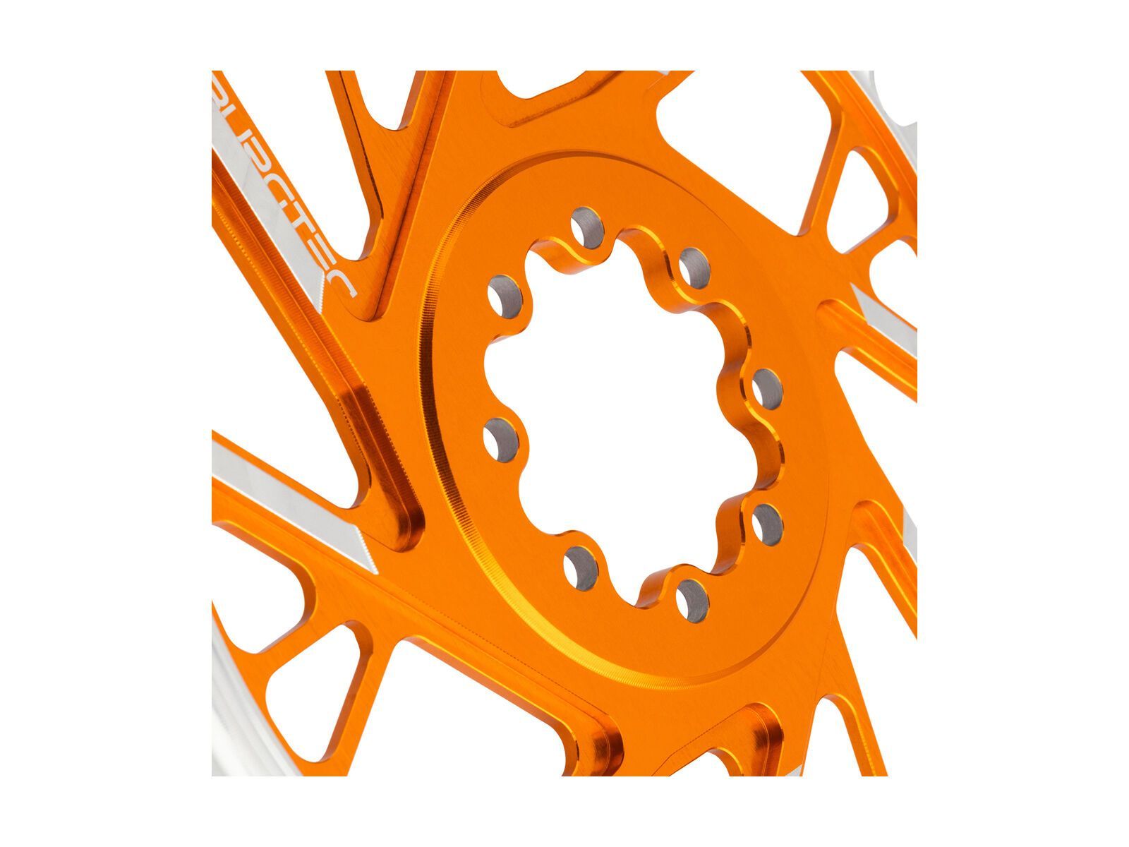 Burgtec 3 mm Offset Thick Thin Chainring SRAM 8-Bolt, iron bro orange - Bild 10