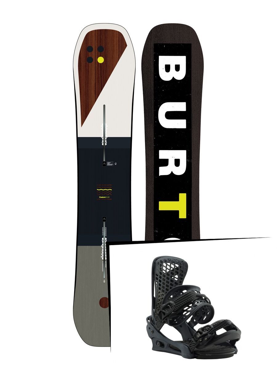 Set: Burton Custom Flying V 2019 +  Genesis X (1930984S) - Bild 1