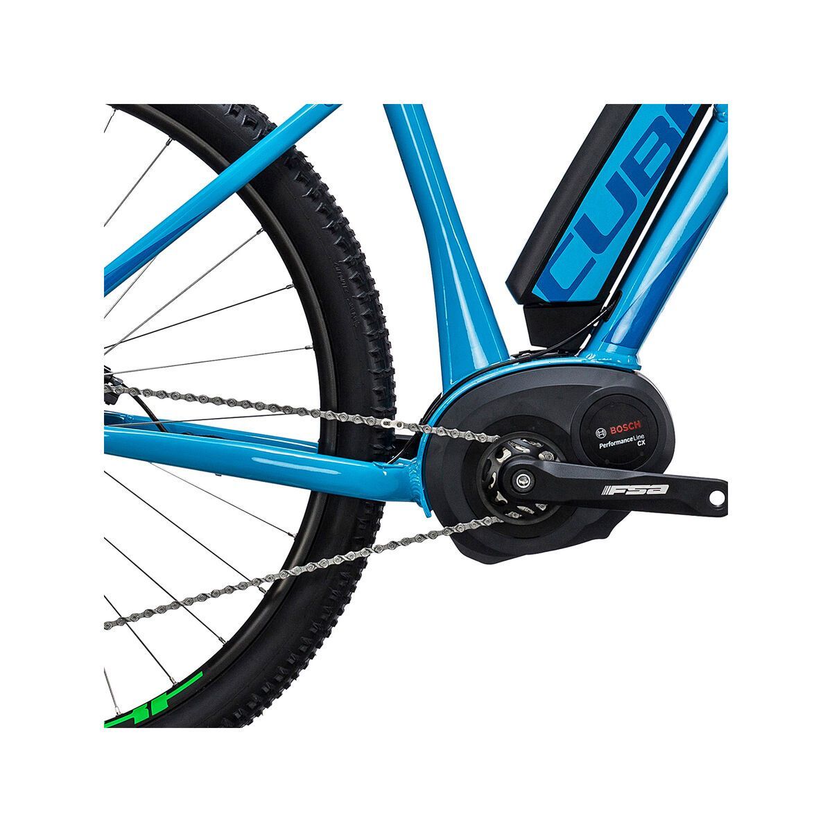 Cube Reaction Hybrid ONE 500 29, blue´n´flashgreen - Bild 3