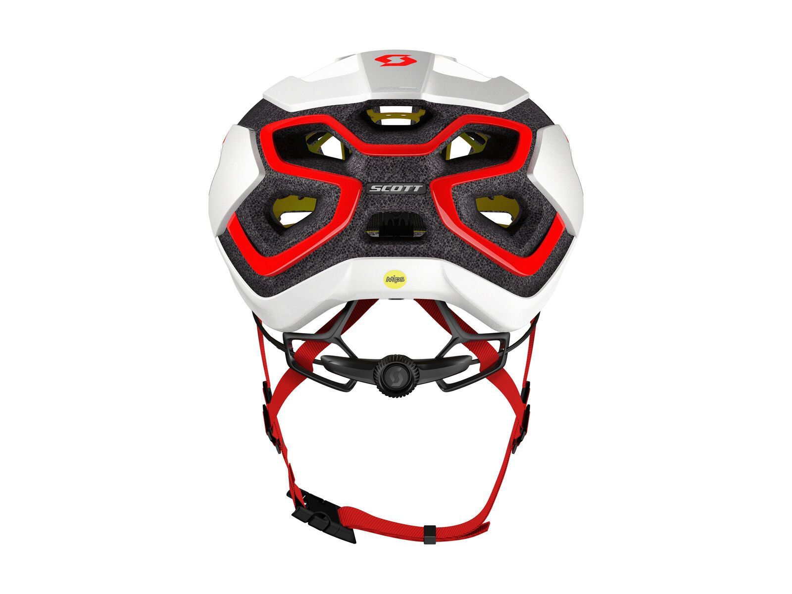 Scott Centric Plus Helmet, white/red - Bild 4