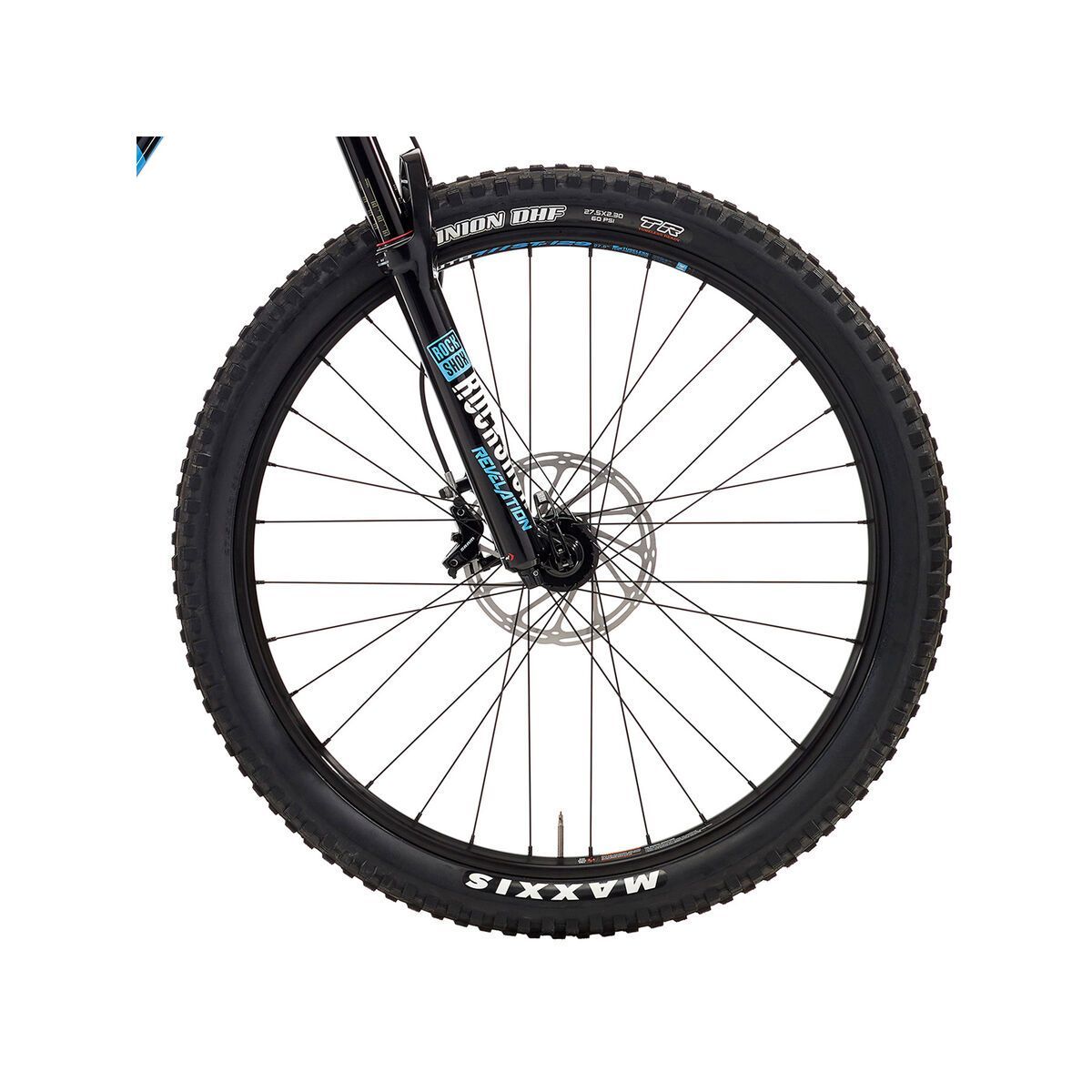 Kona Hei Hei Trail DL, gloss cyan & black w/ cyan, black, & white decals - Bild 3