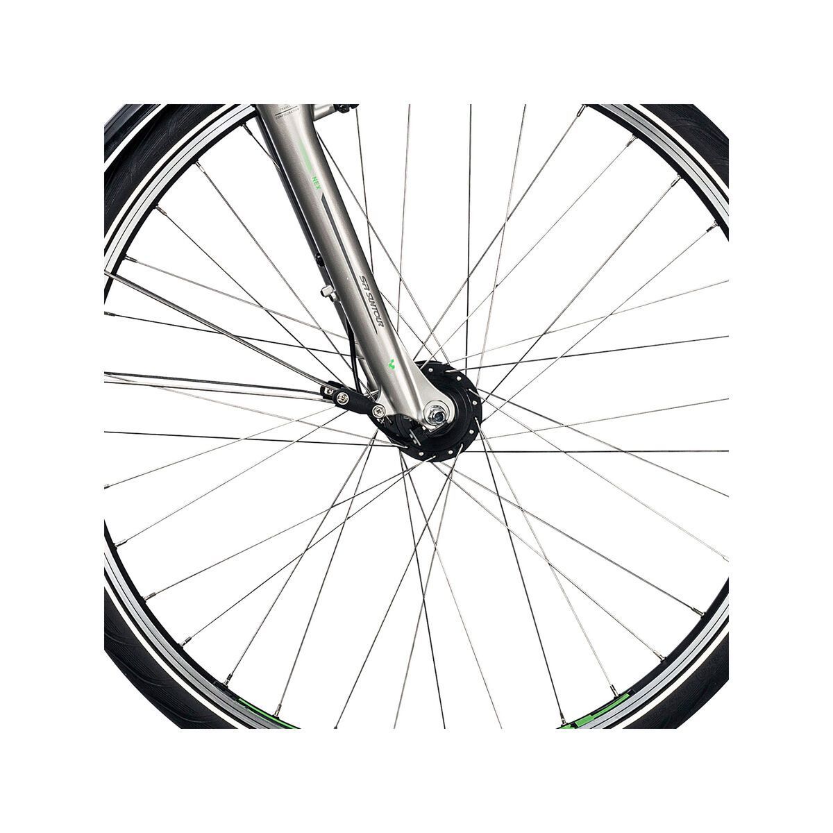 Cube Touring Easy Entry, silver´n´flashgreen - Bild 2